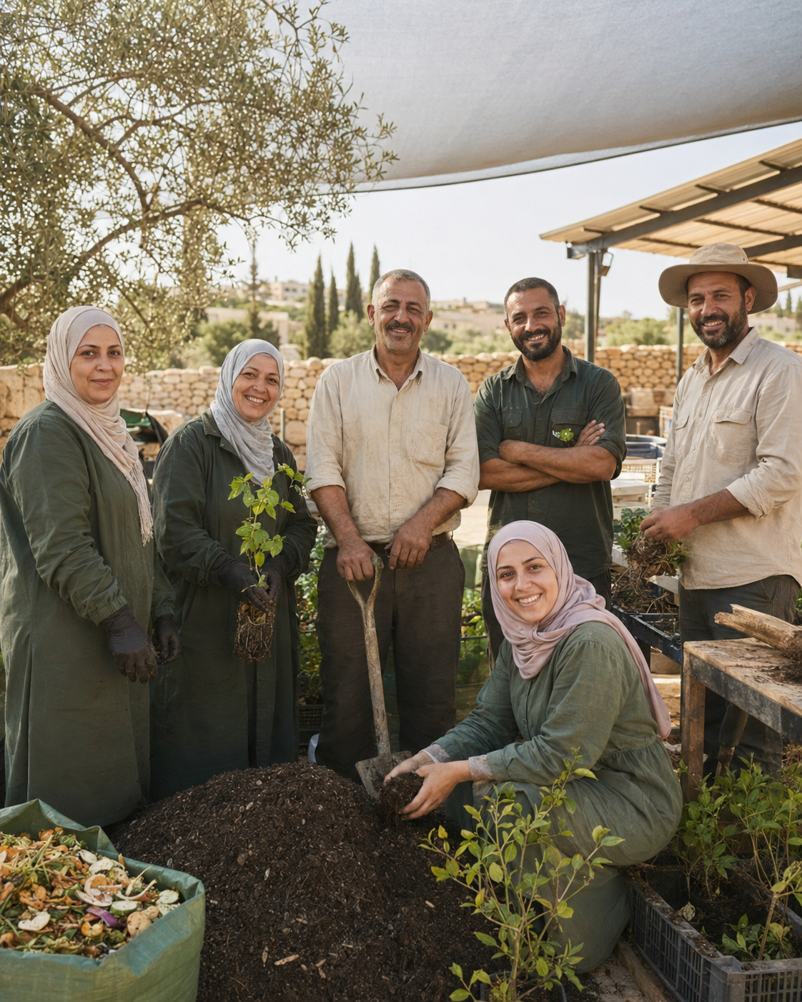Cooperative team, farm site, or production environment — 4:3
